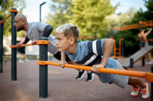 Get your kids into calisthenics to avoid child obesity