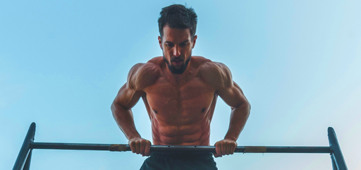 Man Doing Muscle Ups