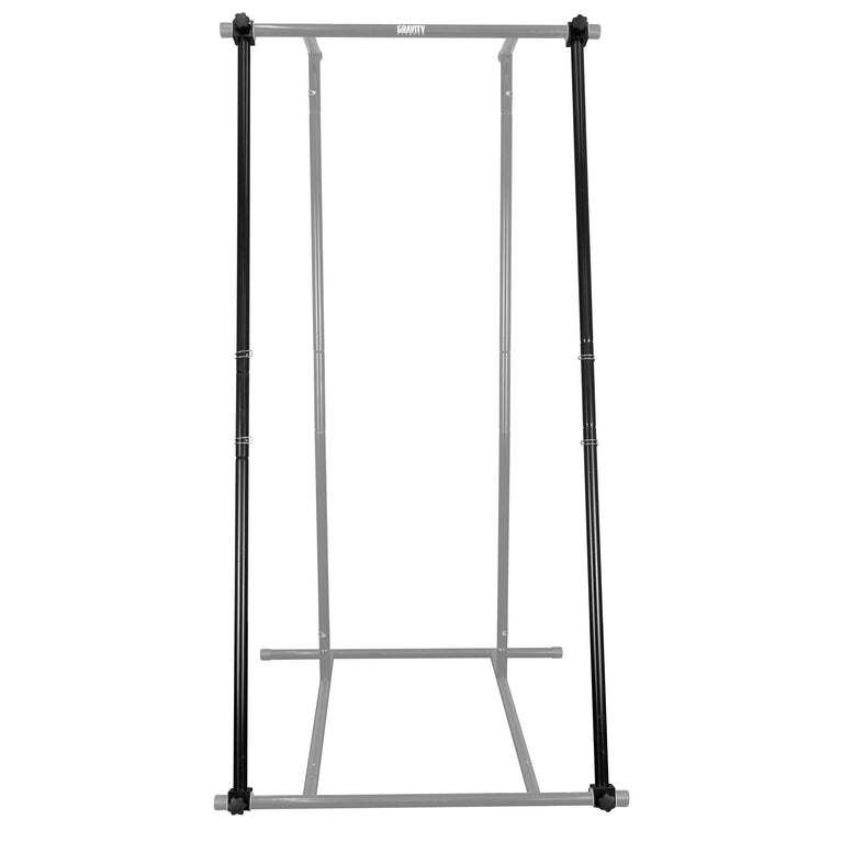 Gravity Fitness Portable Pull up Rack & Bag, Optional Extension Kit