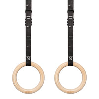 Gravity Fitness Wooden Gymnastic Rings
