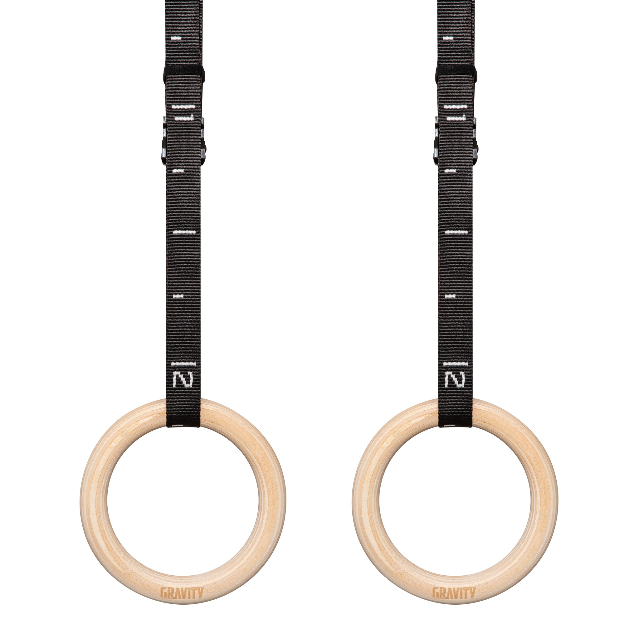 Gravity Fitness Wooden Gymnastic Rings