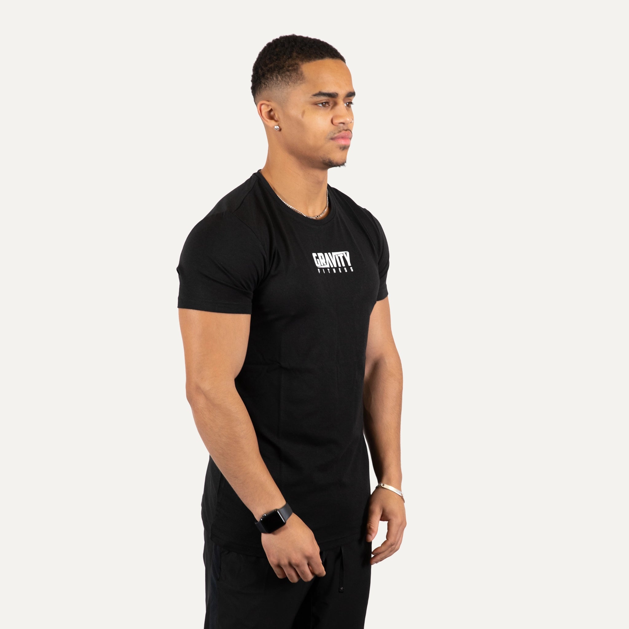 Gravity Fitness Bamboo Lifestyle T Shirt - Black