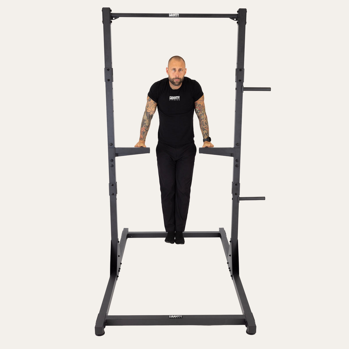 Gravity Fitness Freestanding Pull Up Bar, with Optional Dip Bars
