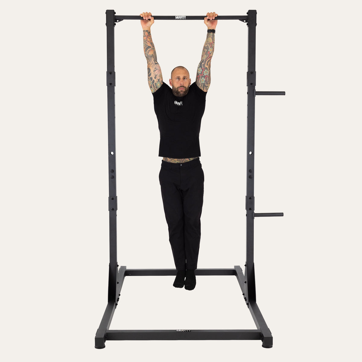 Gravity Fitness Freestanding Pull Up Bar, with Optional Dip Bars
