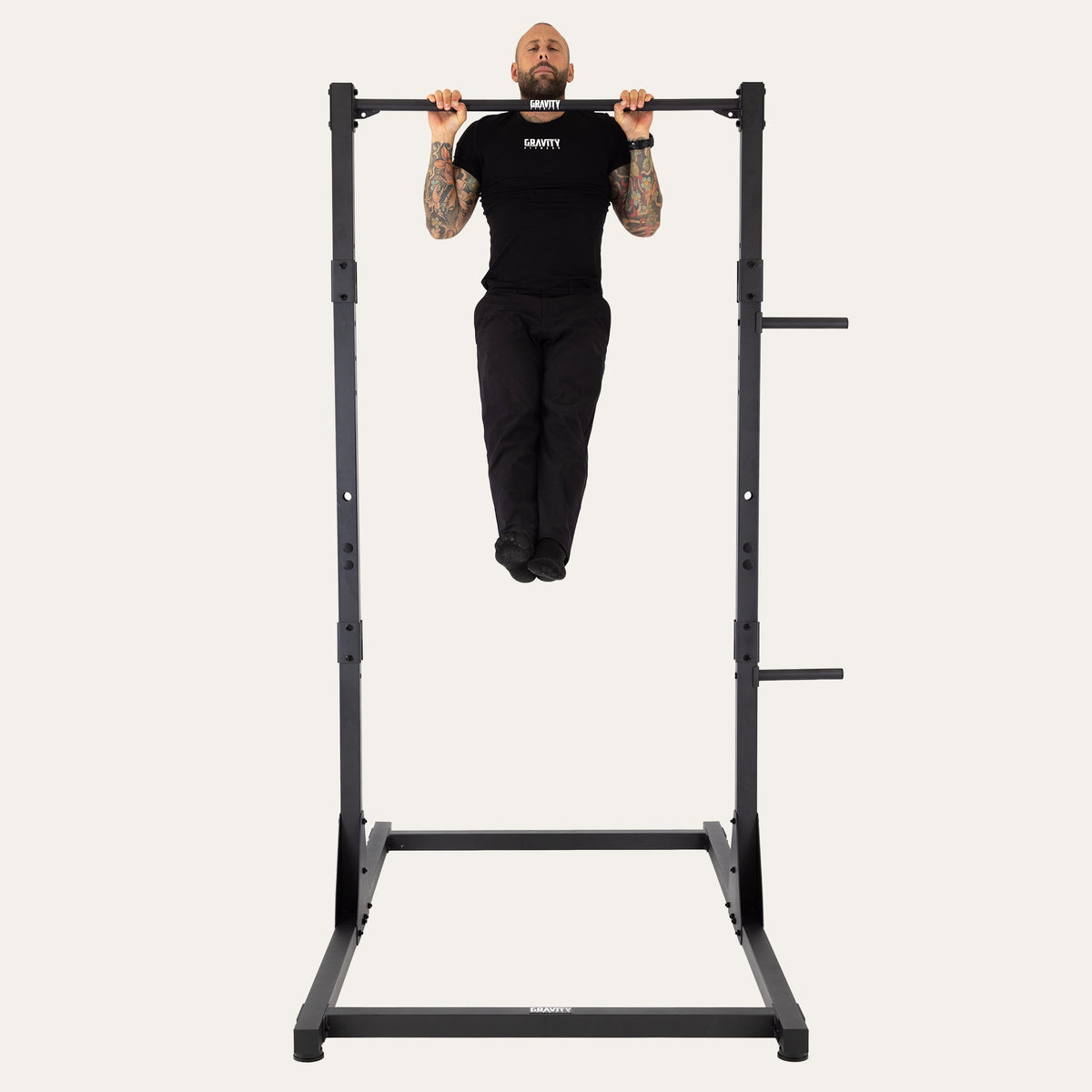 Gravity Fitness Freestanding Pull Up Bar, with Optional Dip Bars