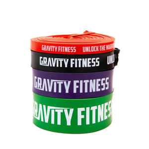 Grade B Gravity Fitness Resistance Bands - Set of 4