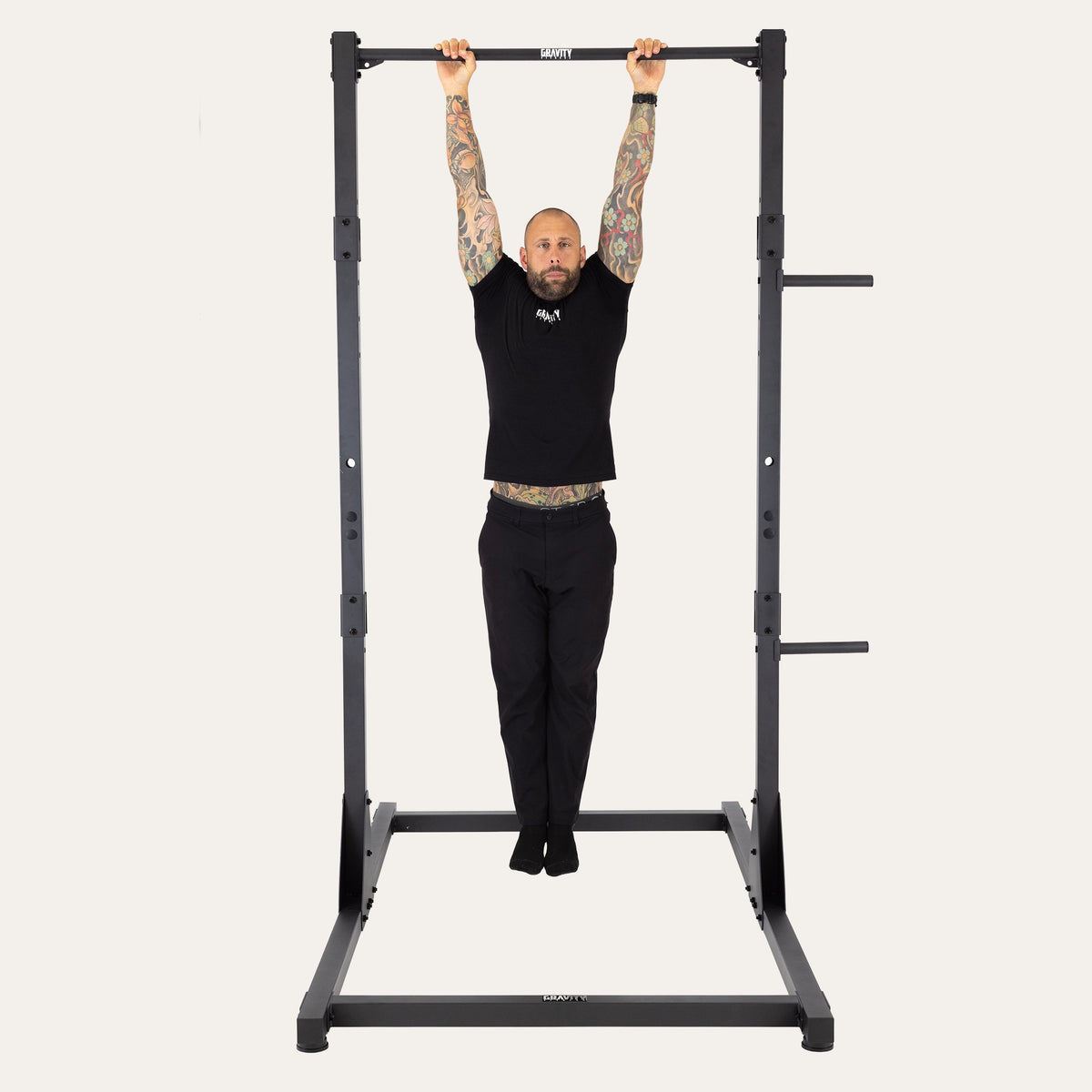 Gravity Fitness Freestanding Pull Up Bar, with Optional Dip Bars