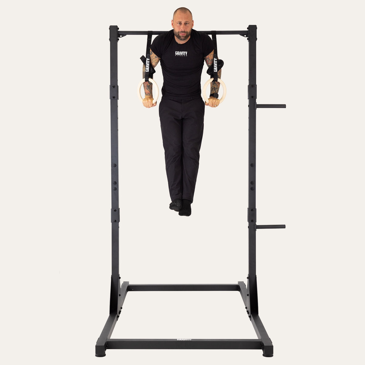 Gravity Fitness Freestanding Pull Up Bar, with Optional Dip Bars