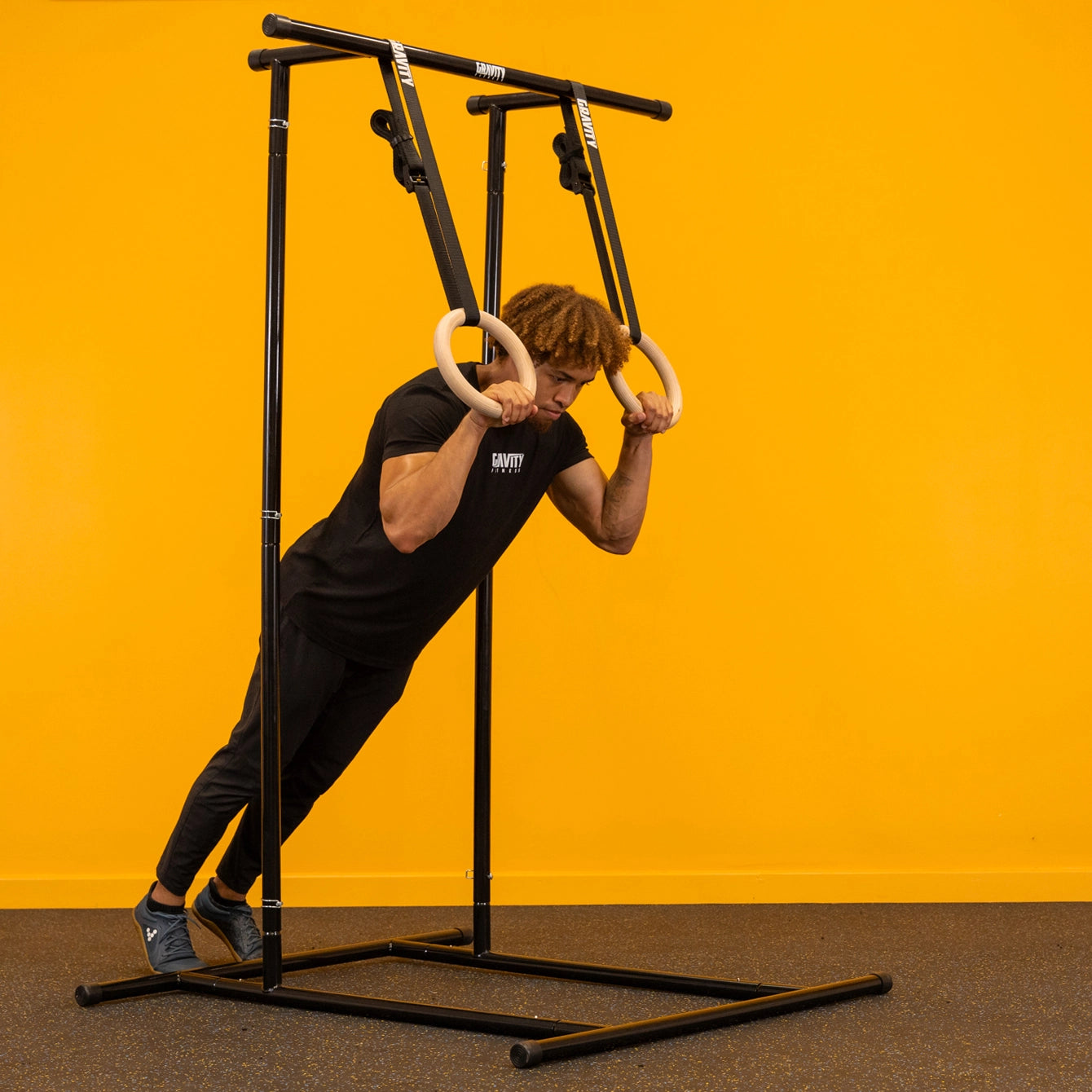 Gravity Fitness Wooden Gymnastic Rings