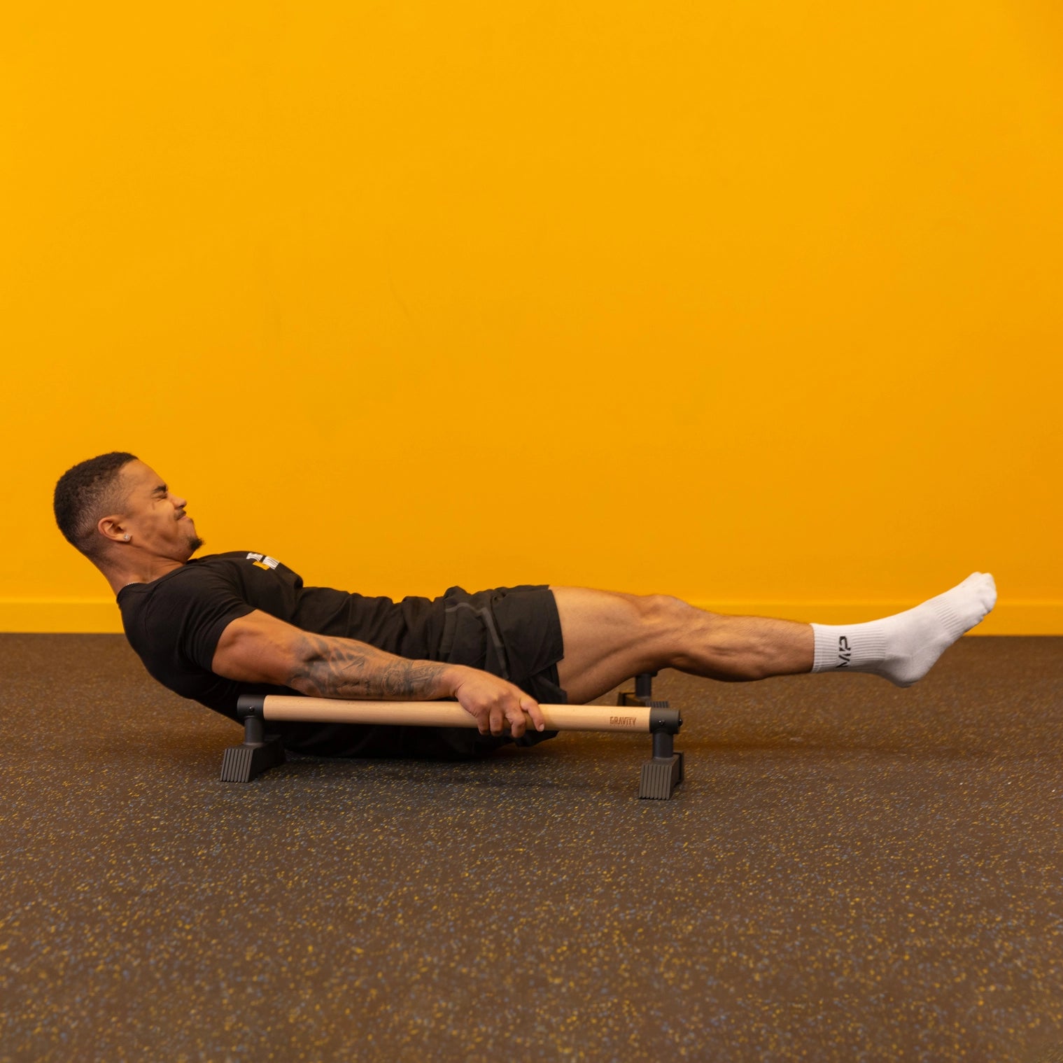 Gravity Fitness Long Hybrid Parallettes