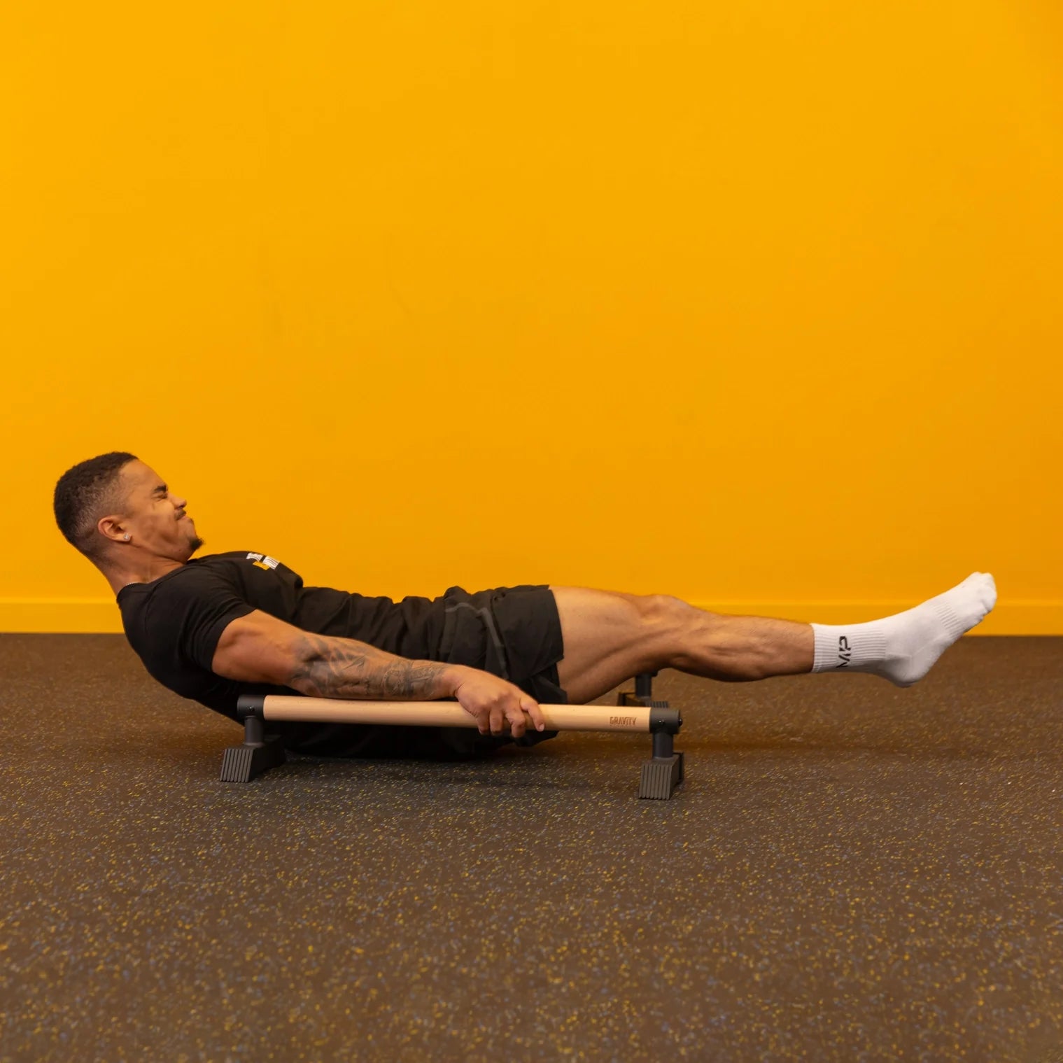 Grade B Gravity Fitness Long Hybrid Parallettes