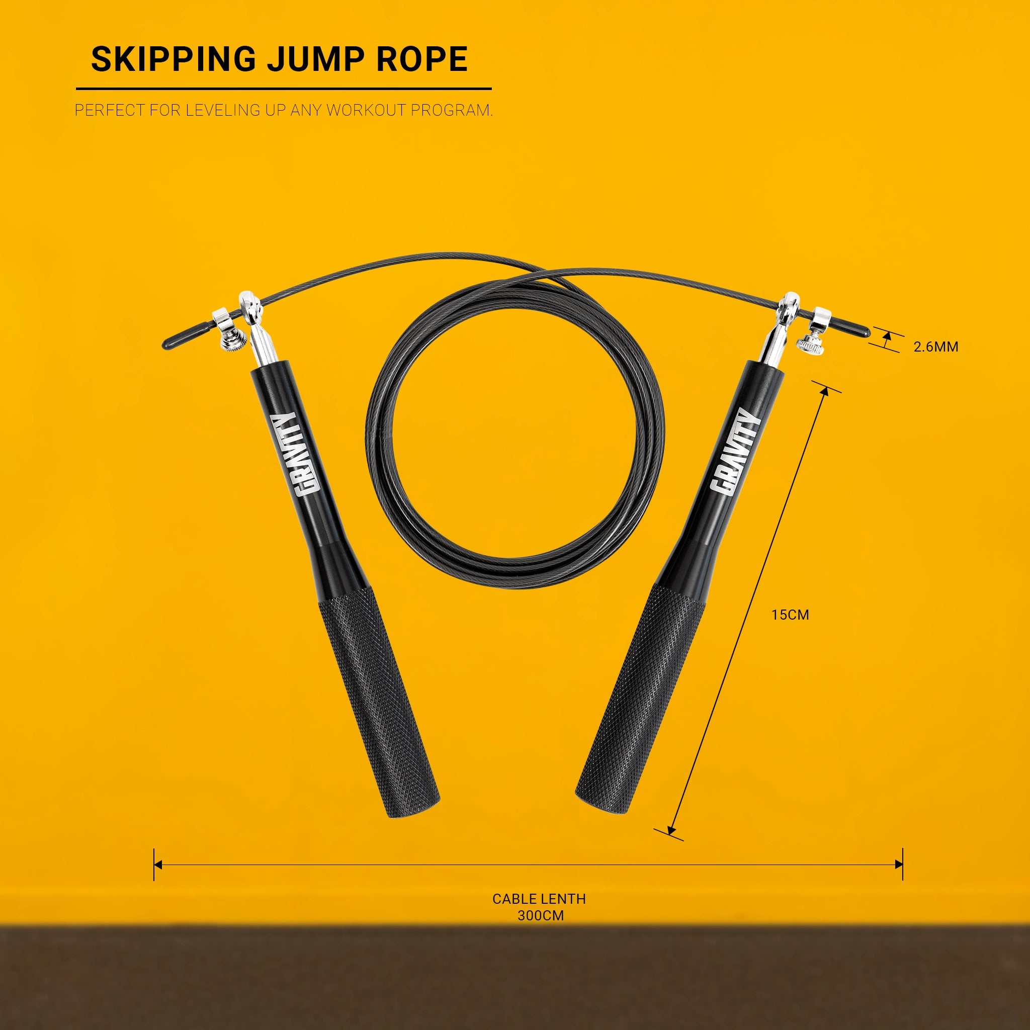 Gravity Fitness Skipping Jump rope