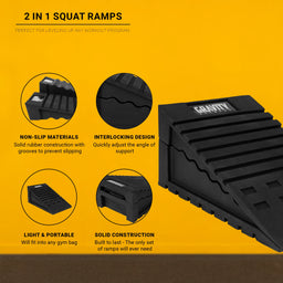 Gravity Fitness 2 en 1 rampas sentadillas