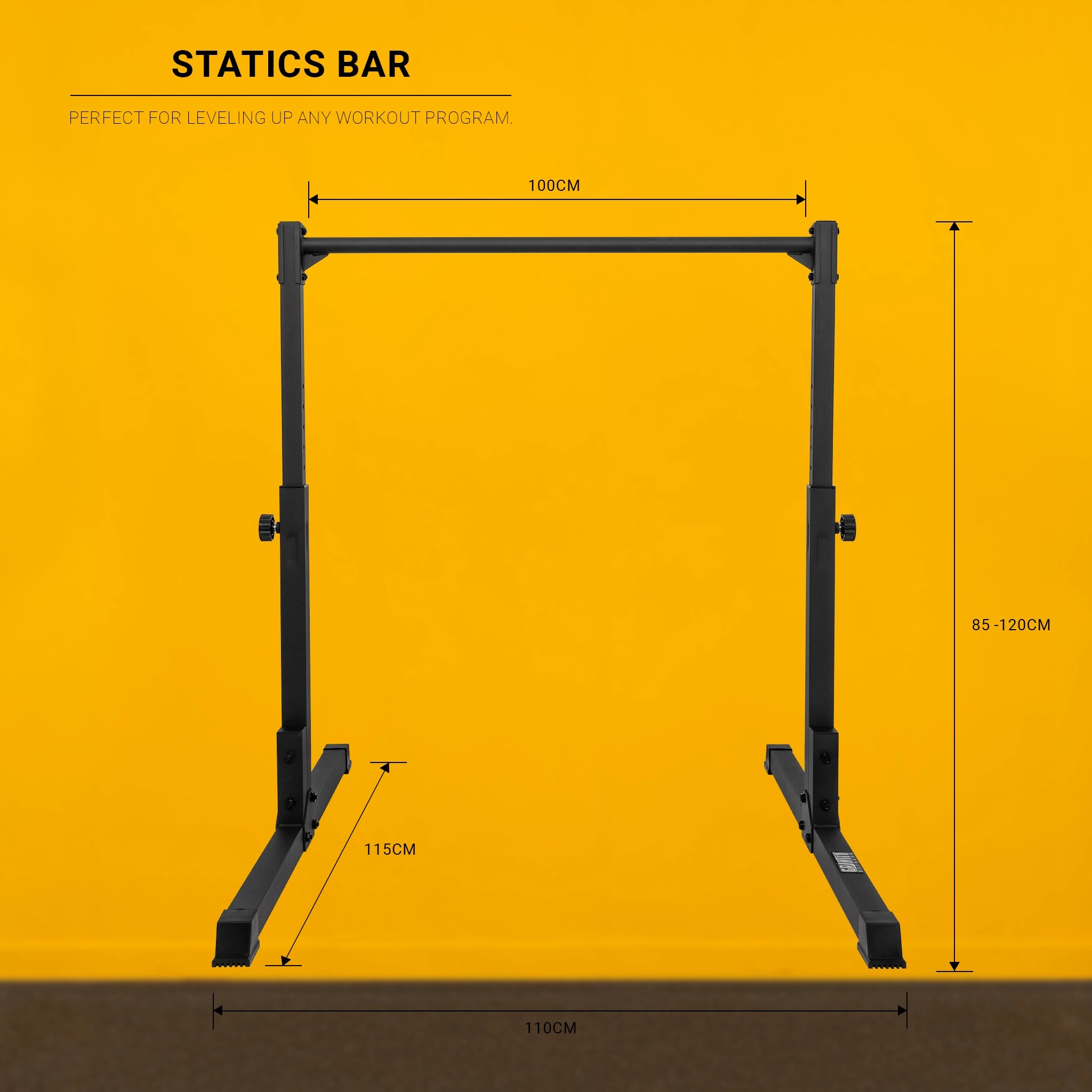 Barre statique de Gravity Fitness