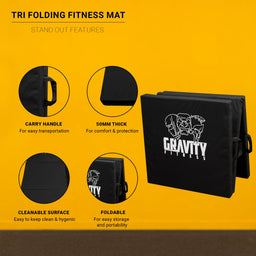 Gravity Fitness Interlocking Floor Mats - Pack of 6
