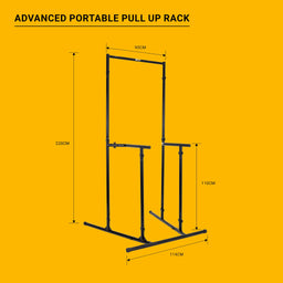 Gravity Fitness Advanced Portable Pull Up Rack