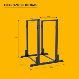 Gravity Fitness Freestanding Dip Bars