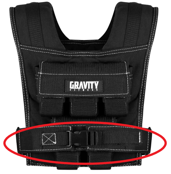 Gravity Fitness Weighted Vest Replacement Belt Gravity Fitness Equipment