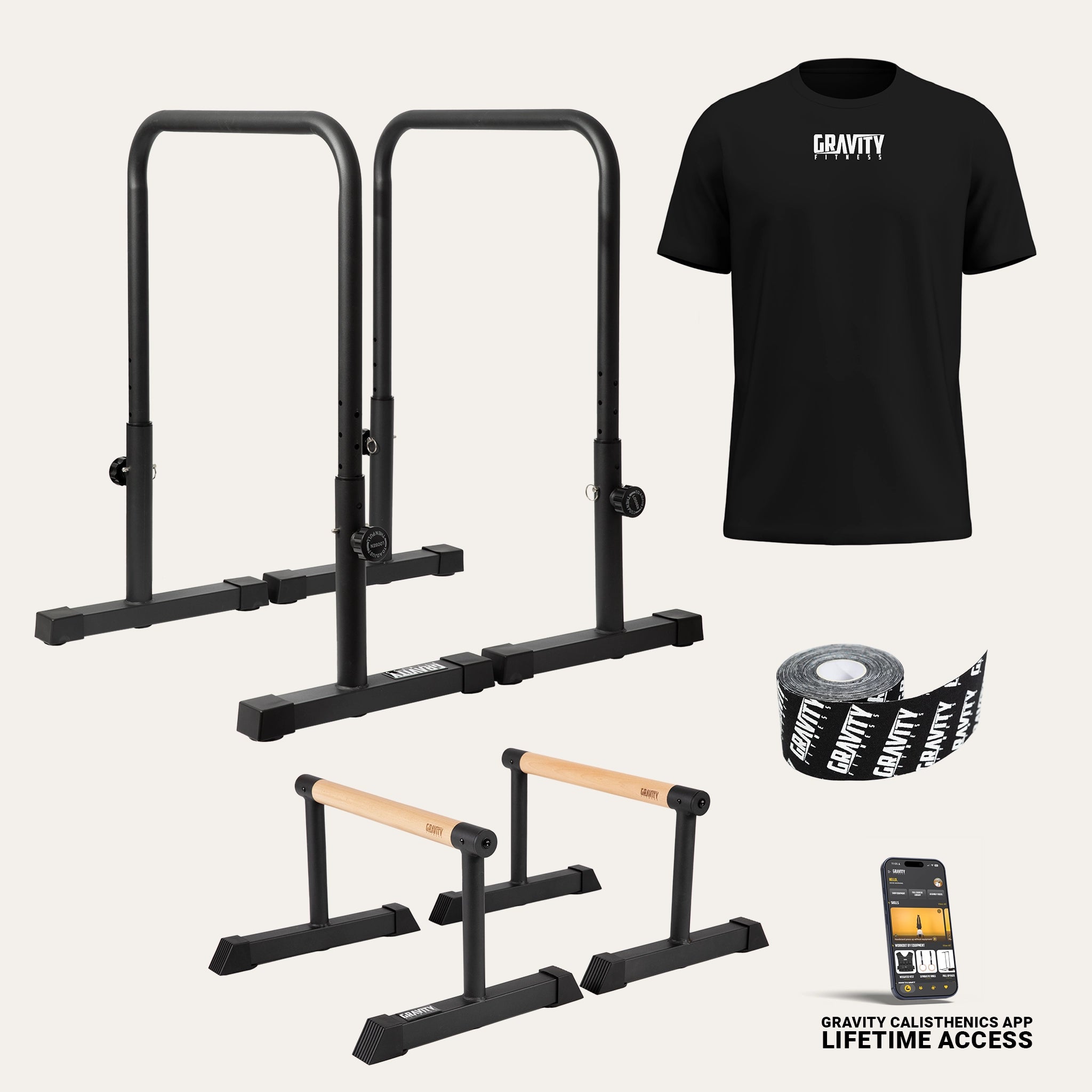 Get Started Parallettes Bundle