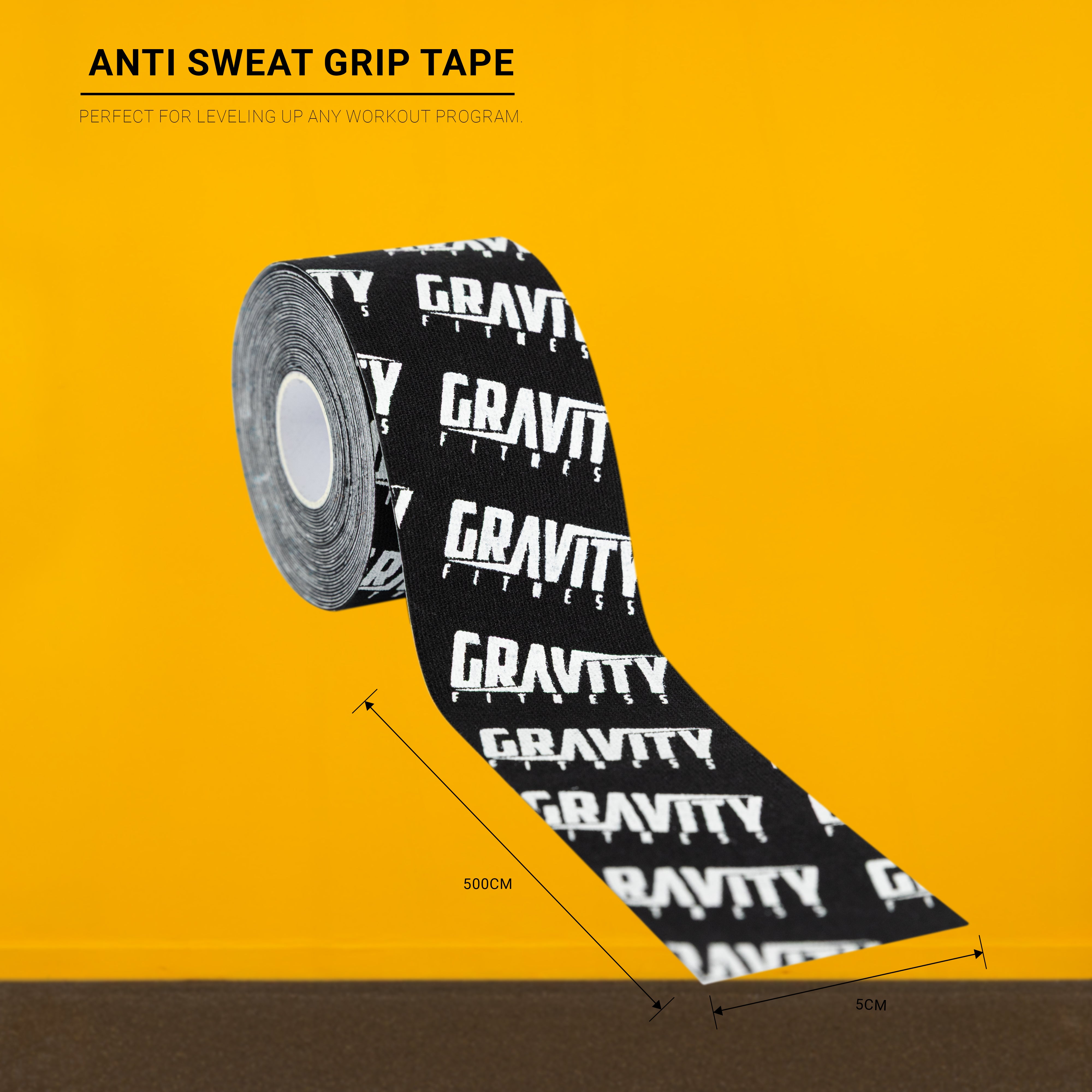 Gravity Fitness Anti sudor cinta adhesiva