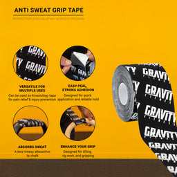 Gravity Fitness Anti Sweat Grip Tape