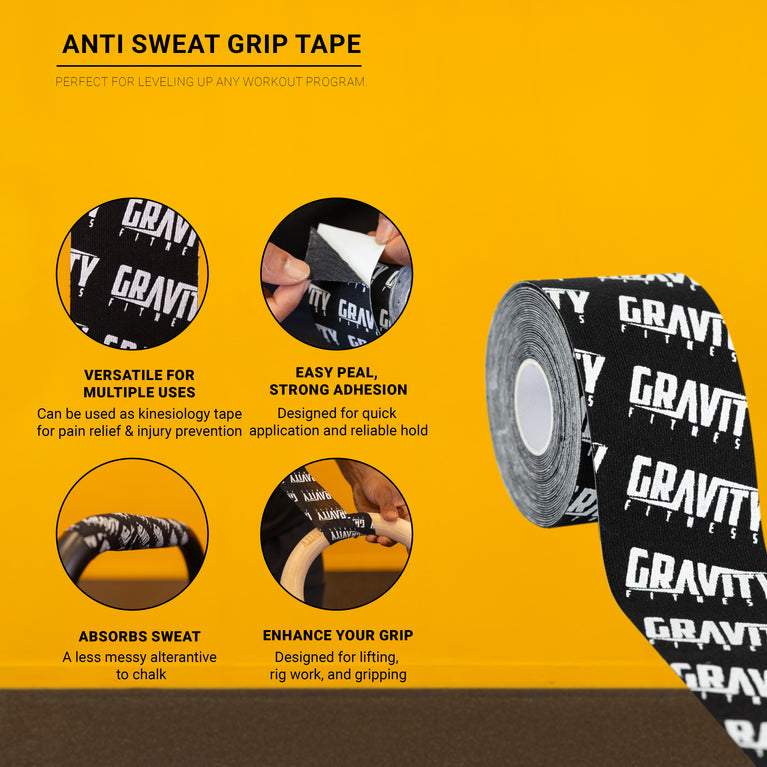 Gravity Fitness Anti Sweat Grip Tape