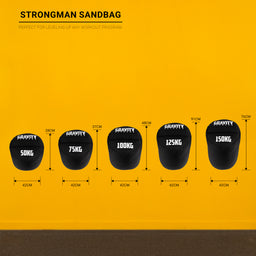Schwerkraft Fitness Strongman Sandsack 50 kg - 150 kg