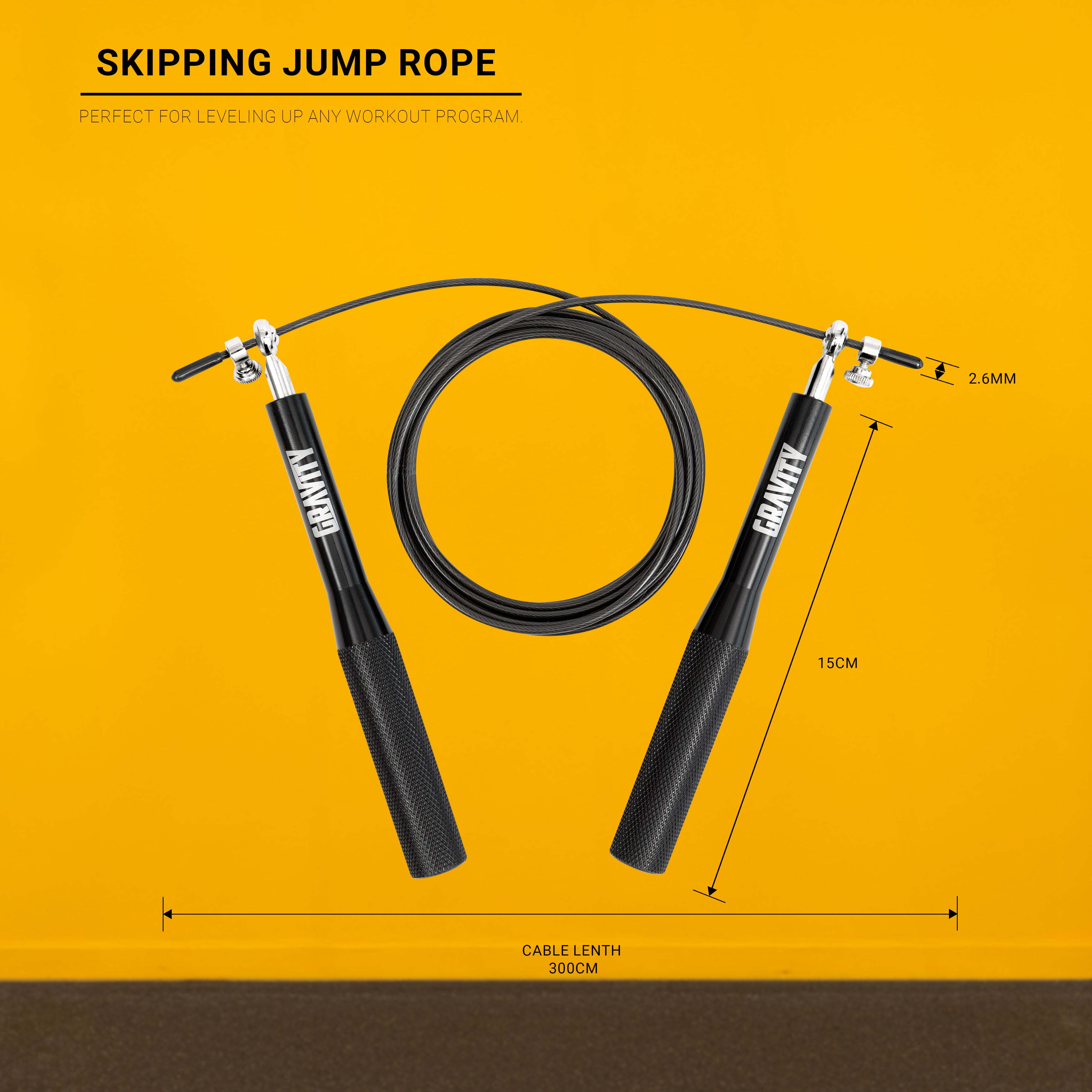 Gravity Fitness Skipping Jump rope