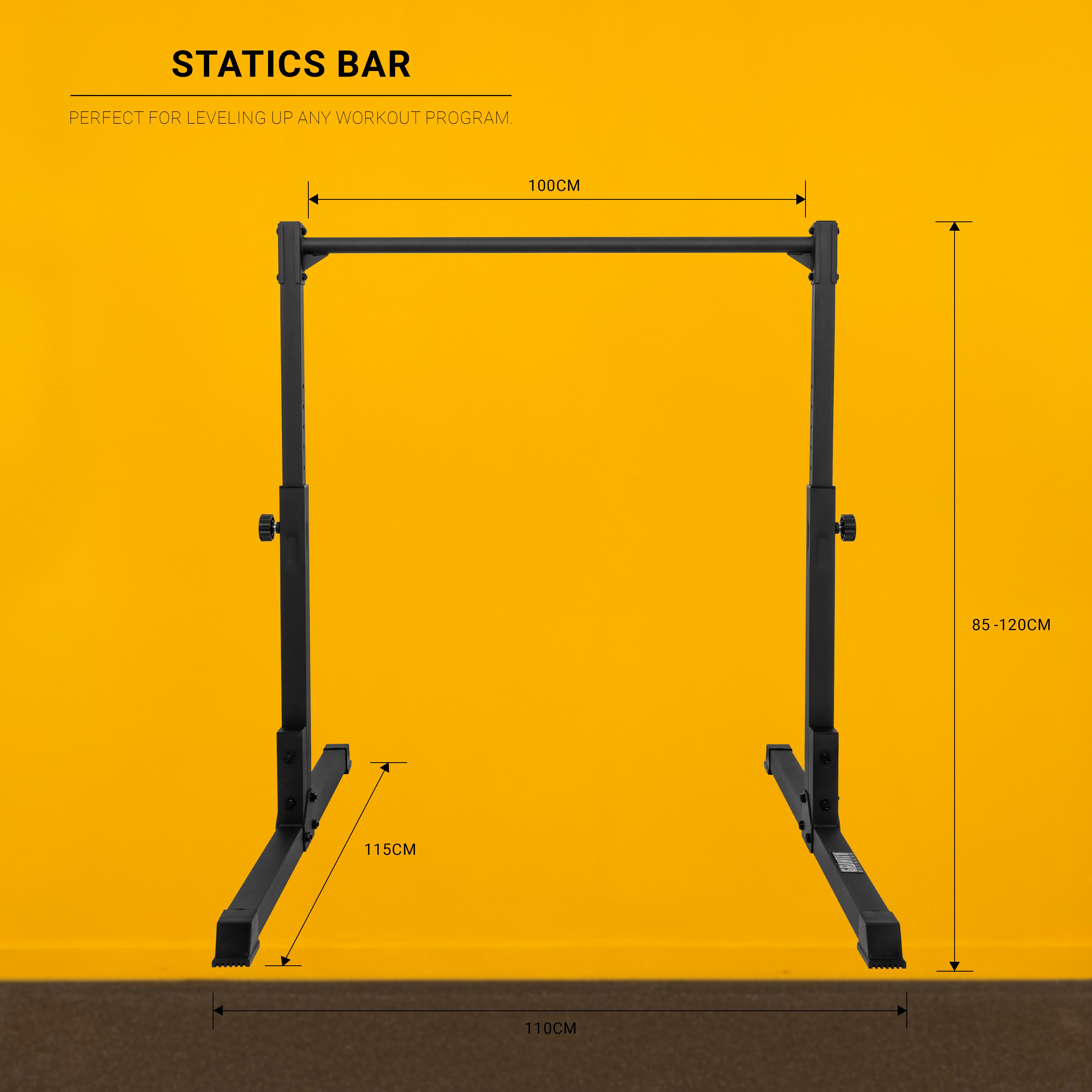 Gravity Fitness Statics Bar