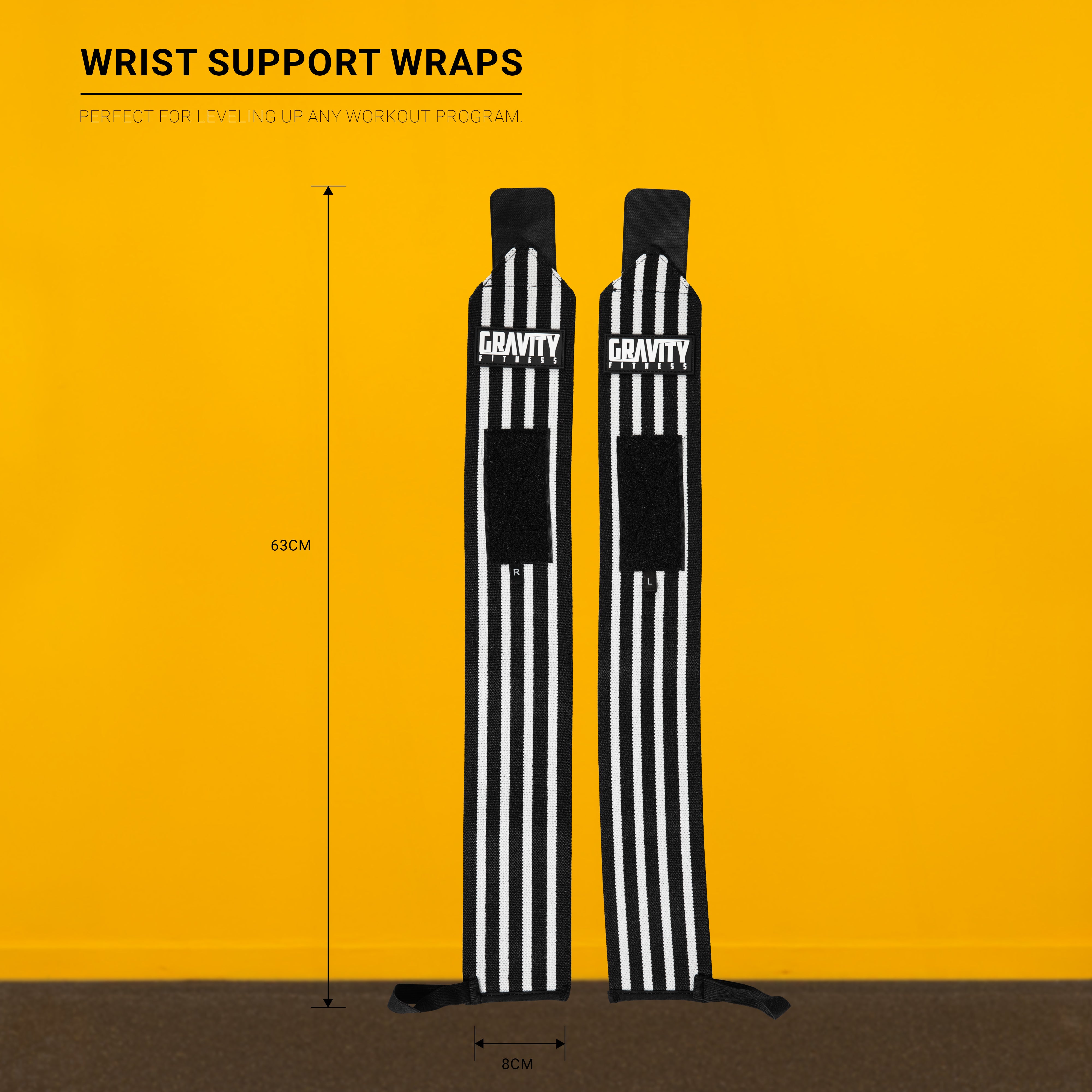 Gravity Fitness Wrist Support Wraps