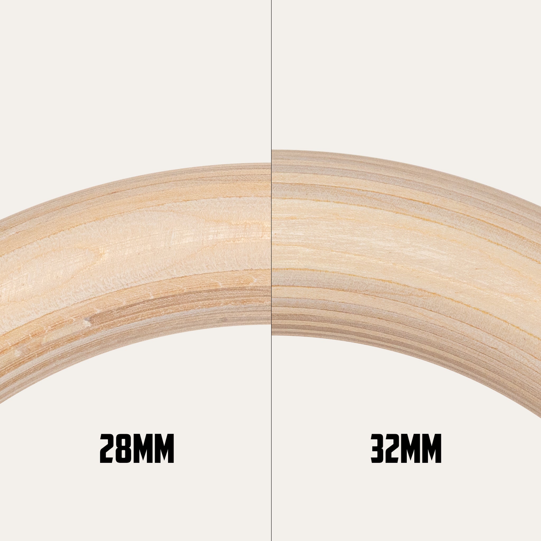 Gravity Fitness Wooden Gymnastic Rings