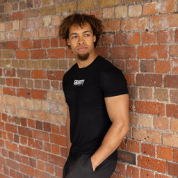 Gravity Fitness Bamboo Lifestyle T Shirt - Black