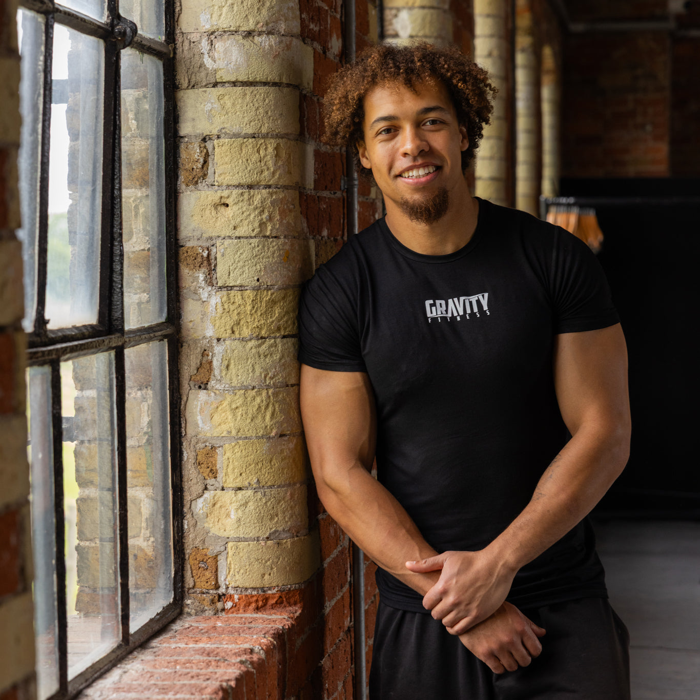 Gravity Fitness Bamboo Lifestyle T Shirt - Black