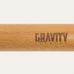 Gravity Fitness Wooden Push Up Parallettes - Black or White Options