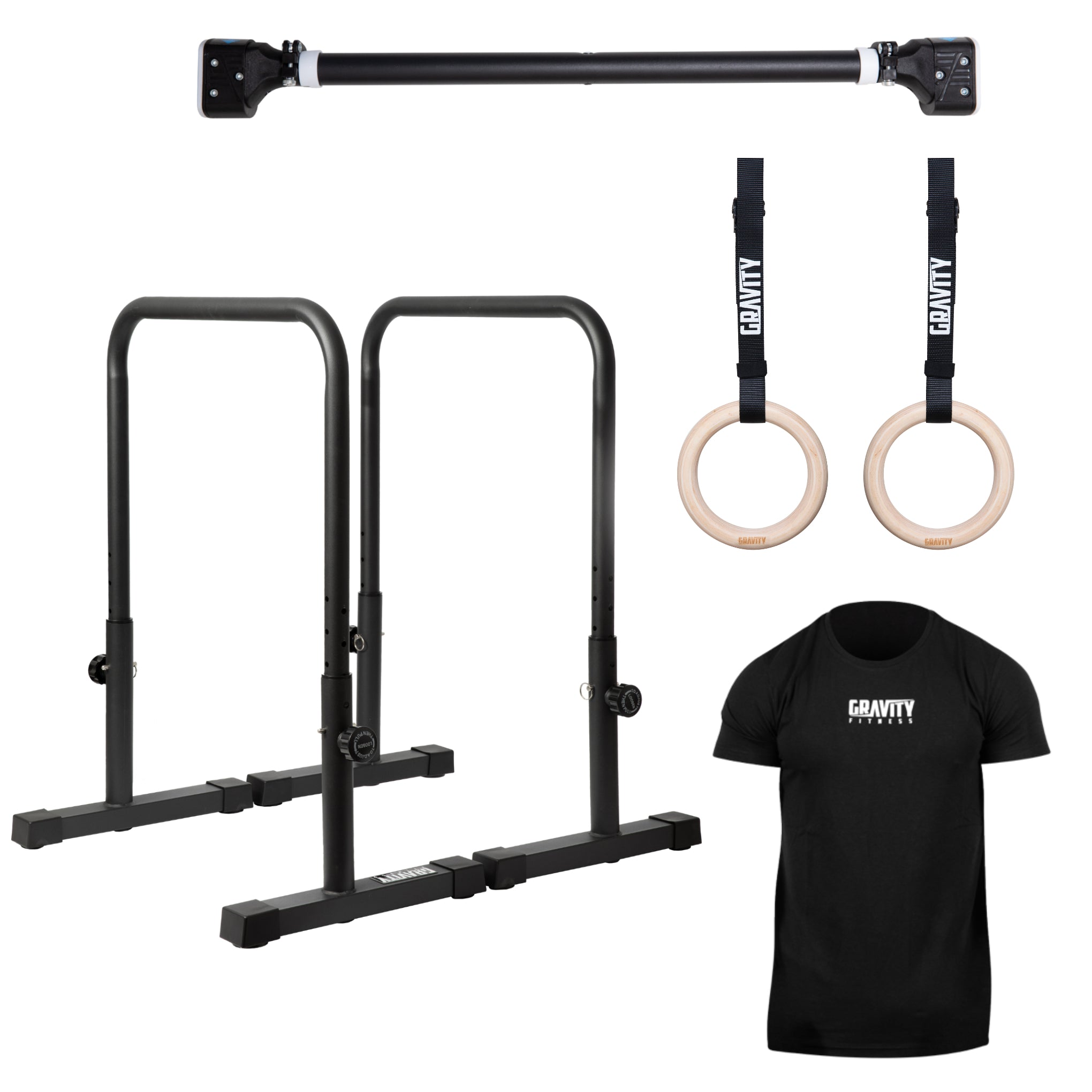 Gravity Fitness Parallettes Calisthenics Home Equipment