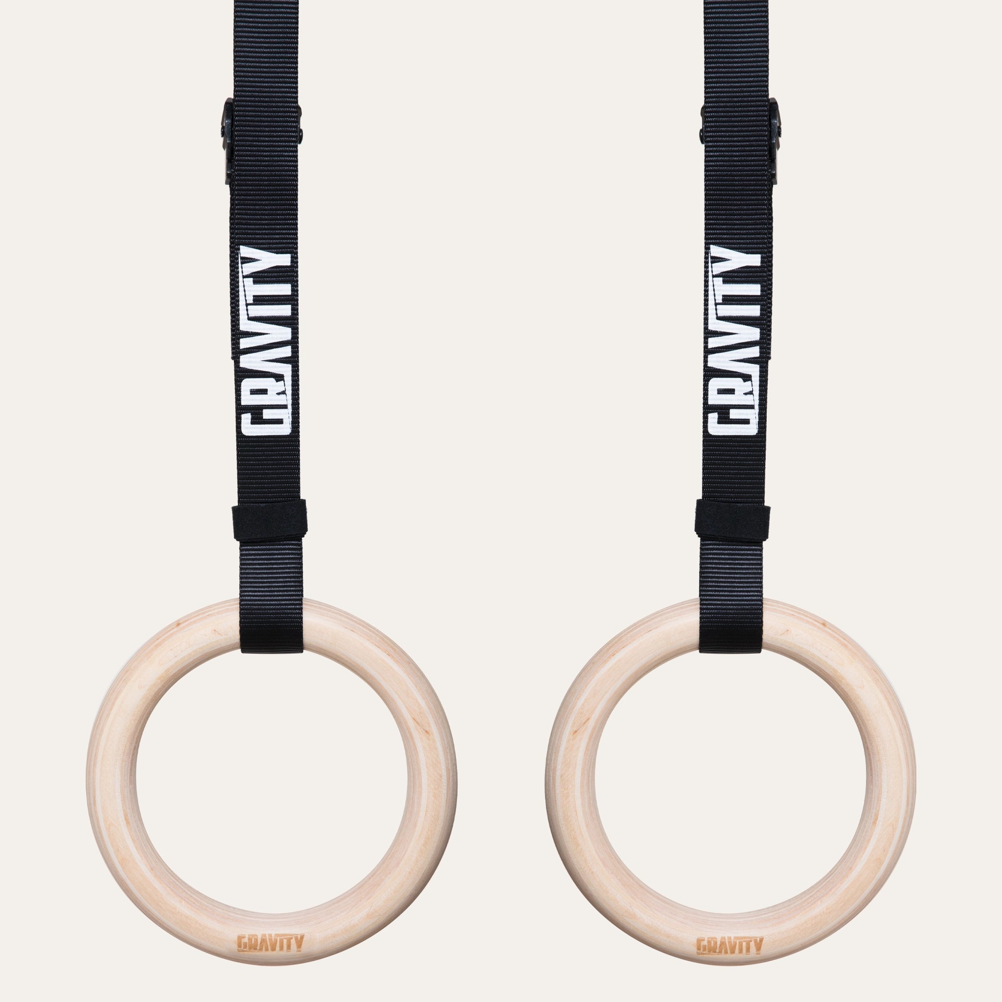 Gravity Fitness Wooden Gymnastic Rings