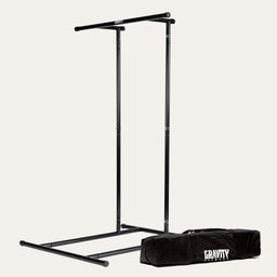 Gravity Fitness Tragbares Pull -Up -Rack & Bag, Optionales Verlängerungskit