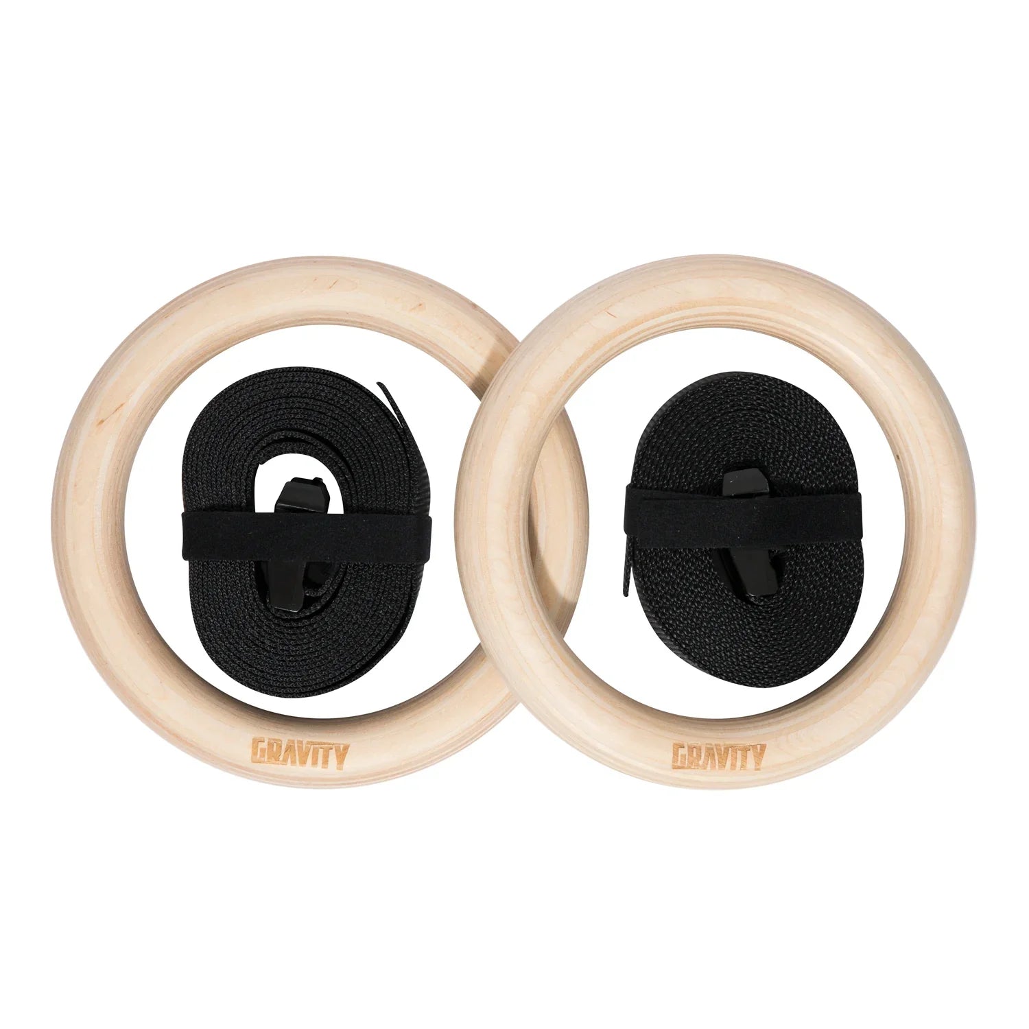 Grade B Gravity Fitness Wooden Gymnastic Rings