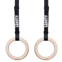 Gravity Fitness Wooden Gymnastic Rings