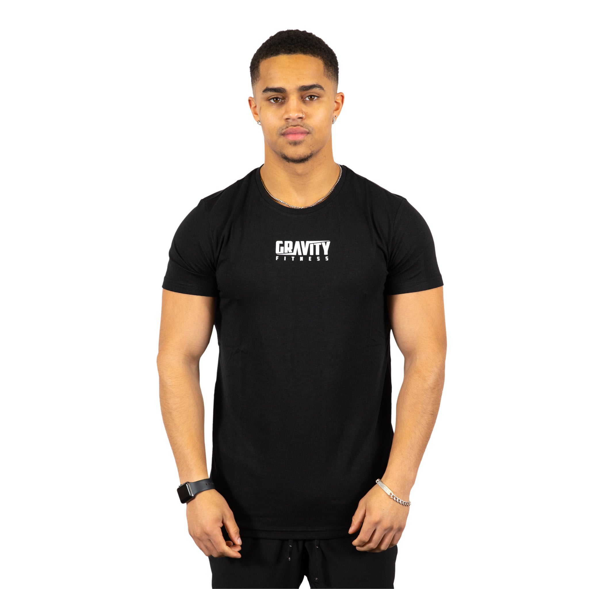 Gravity Fitness Bamboo Lifestyle T Shirt - Negro