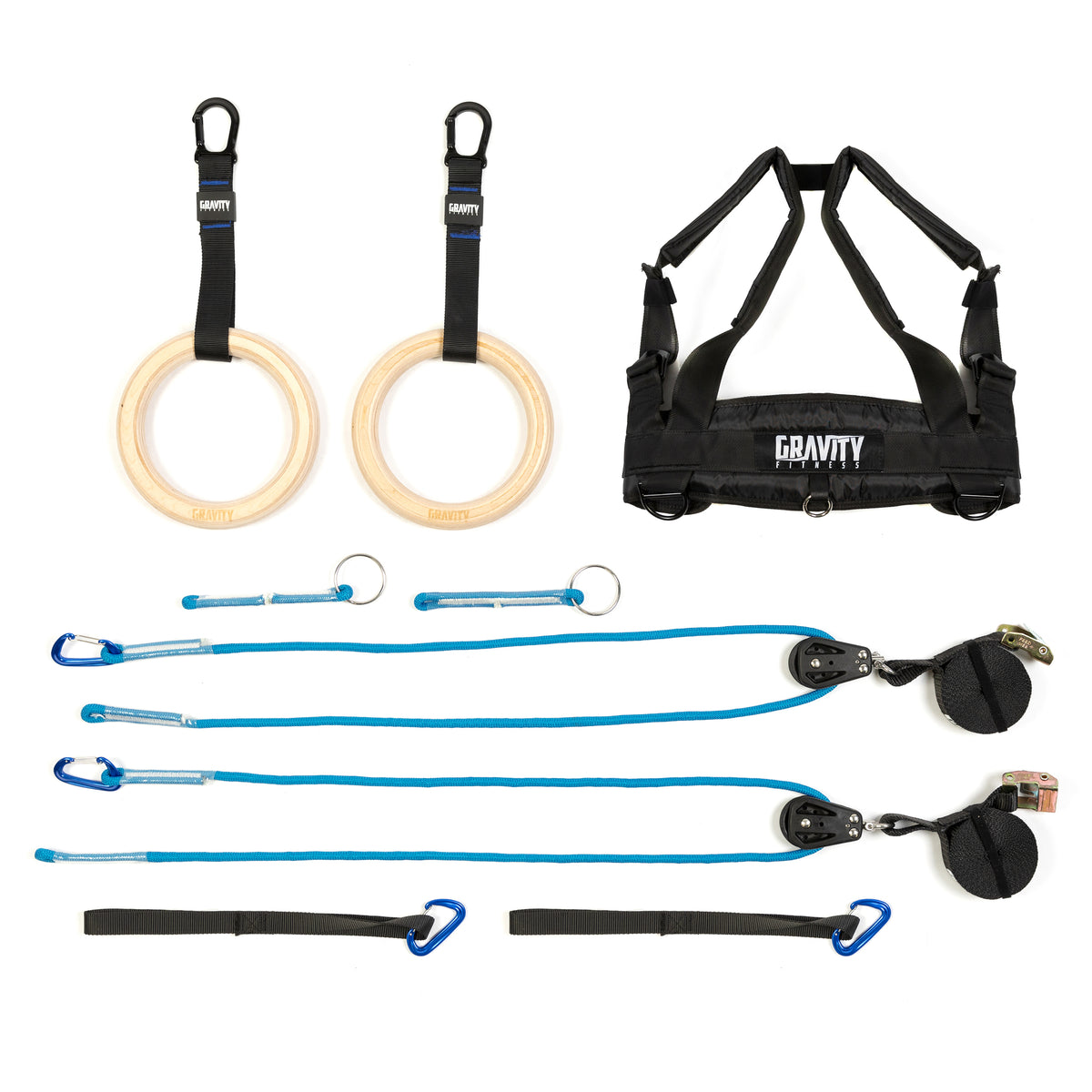 Gravity Fitness Assisted Calisthenics &amp; Gymnastic Rings System