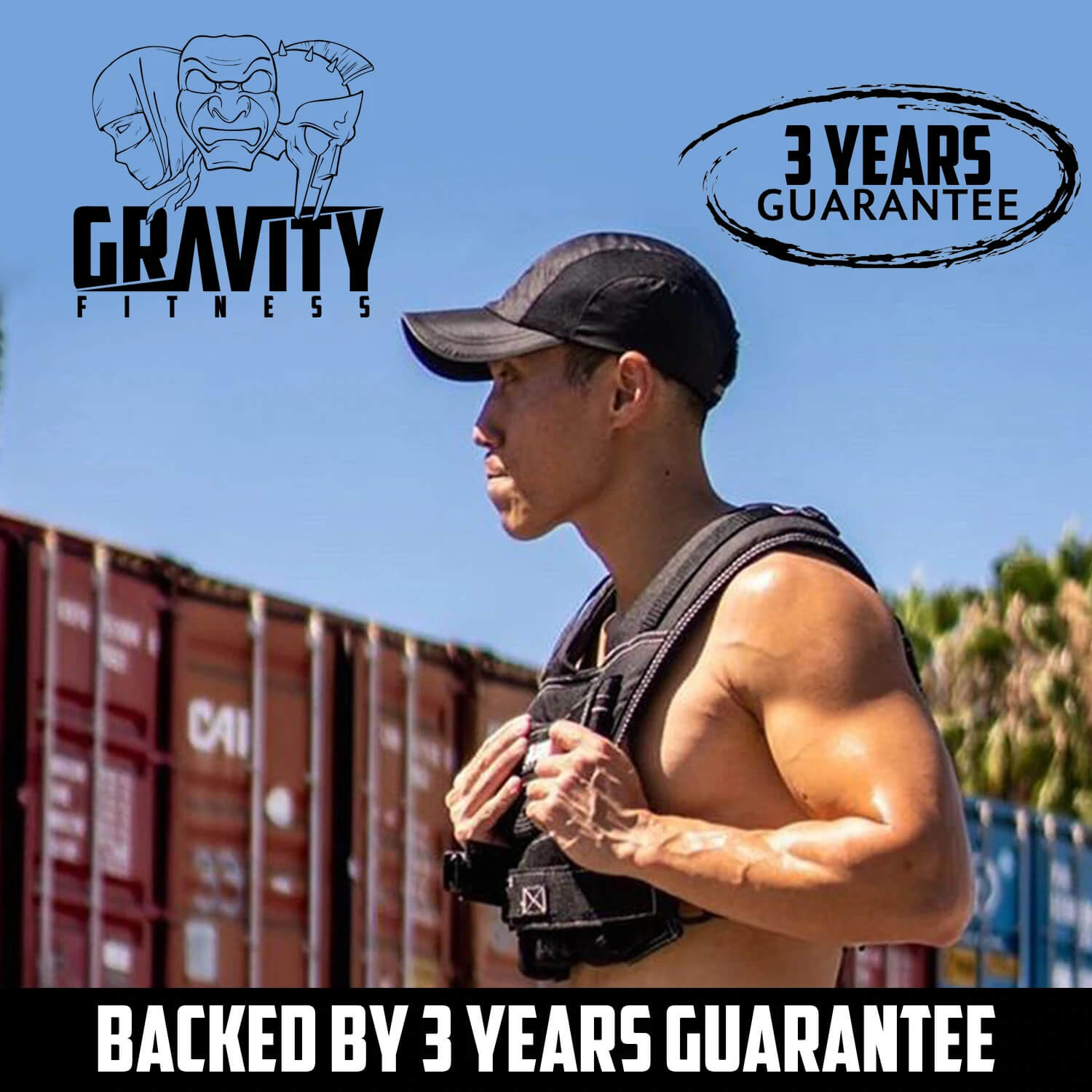 Weighted Vests - 10kg, 20kg & 30kg - Gravity Fitness Equipment