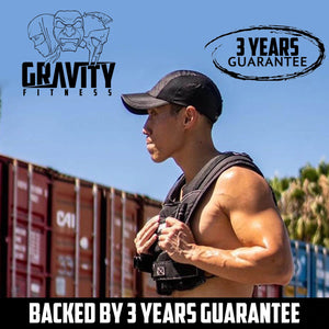 Grade B - Gravity Fitness 30kg Weighted Vest
