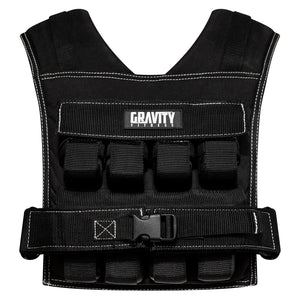 Grade B - Gravity Fitness 20kg Weighted Vest